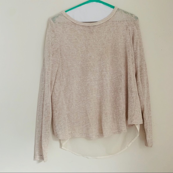 Forever 21 Mixed Media Blouse - Picture 3 of 5